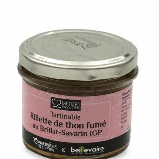 Tartinables - Rillette de thon fumé au Brillat-Savarin IGP