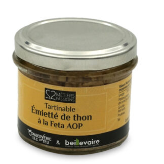 Tartinables - Emietté de thon à la Feta AOP